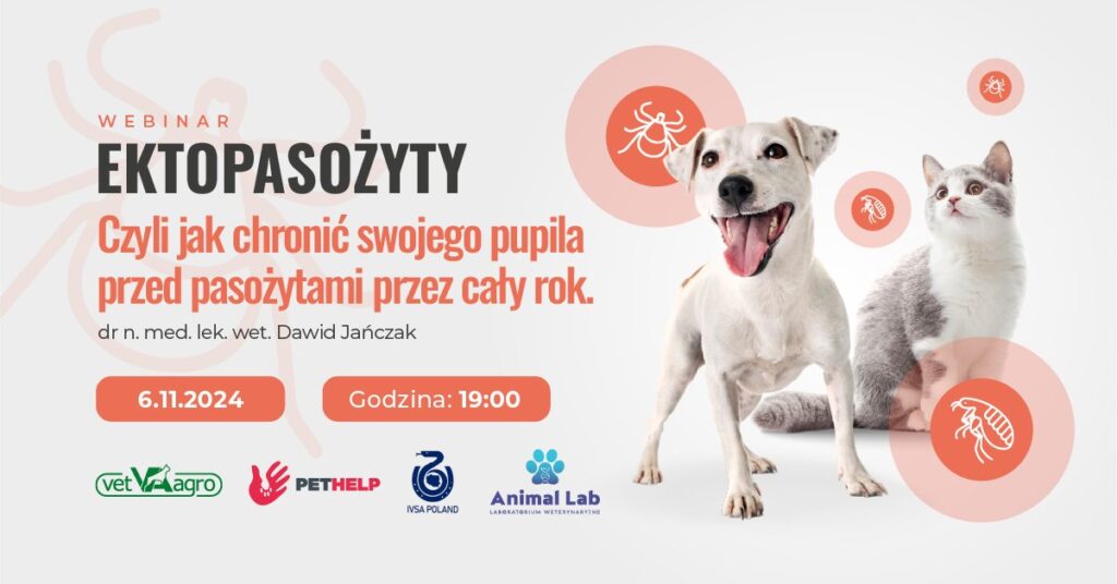 EKTOPASOŻYTY - czyli jak chronić swojego pupila przed pasożytami przez cały rok